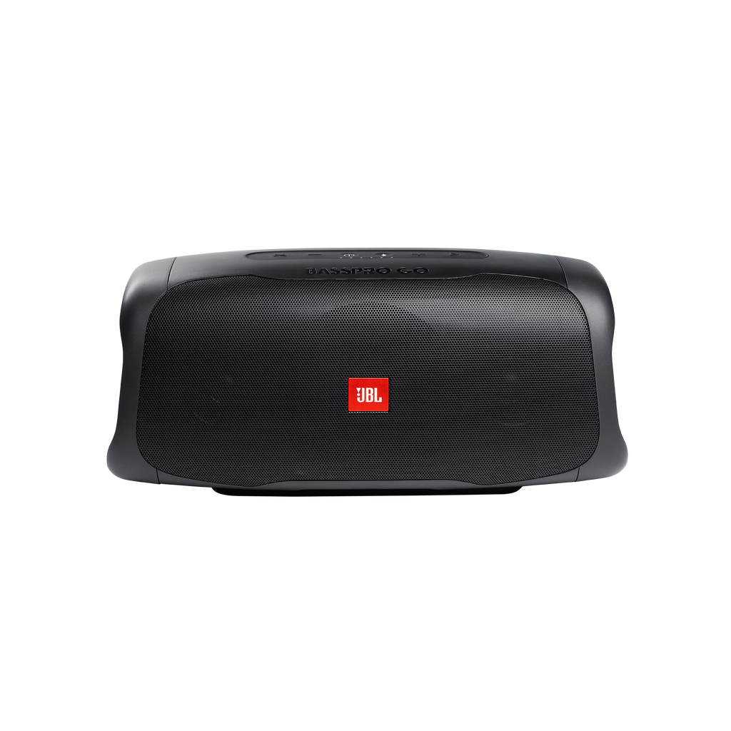 JBL BASSPRO Go Plus - 2 in 1: Aktiv Subwoofer Auto und 200 Watt Bluetooth  Lautsprecher Box, einsetzbar im Auto & zu Hause (inkl. Heimladegerät), Black